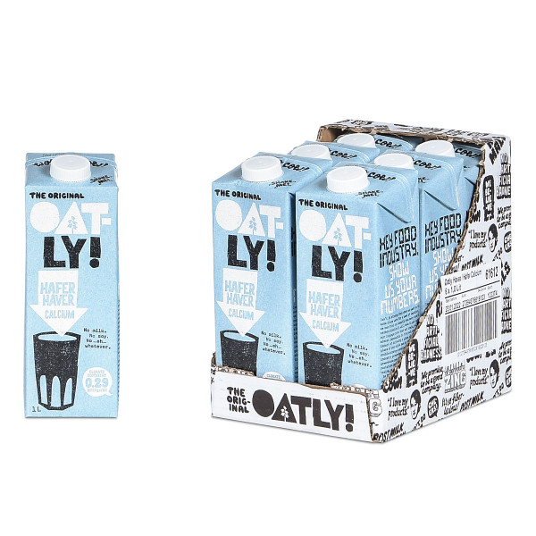 The Original OATLY Haferdrink Calcium 6 x 1l