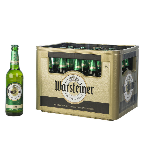 Warsteiner Herb 20 x 0,5l