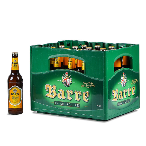 Barre Weizen Naturtrüb 20 x 0,5l