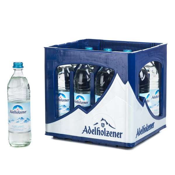 Adelholzener Naturell Glasflasche