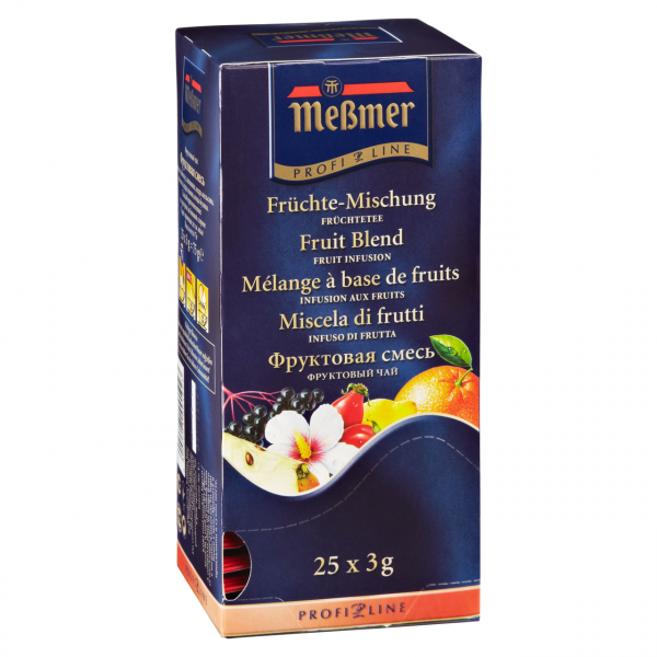 Meßmer Profi-Line Früchtetee herzhaft-fruchtig Packung