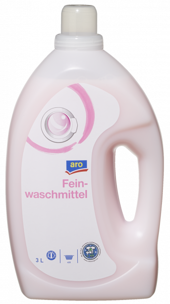 aro Feinwaschmittel Light Duty flüßig 40 WL - 3 l Packung