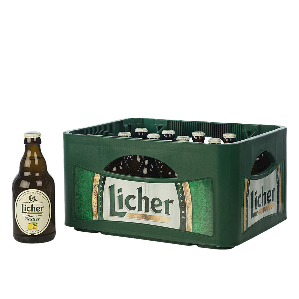 Licher Natur Radler Steinie 20 x 0,33l