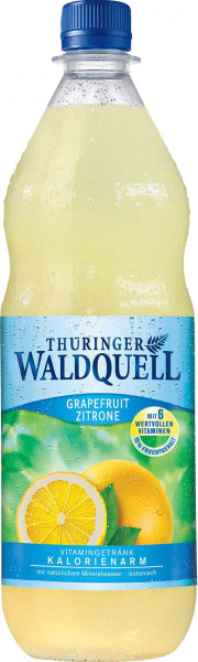 Thüringer Waldquell Grapefruit-Zitrone kalorienarm 12 x 1l