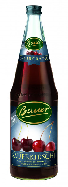 Bauer Sauerkirschnektar naturtrüb 6 x 1l