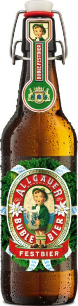 Allgäuer Büble Festbier Bügelflasche 20 x 0,5l