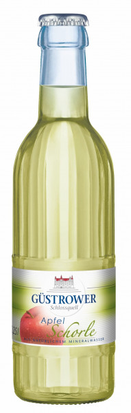 Güstrower Schlossquell Apfelschorle Gourmet 20 x 0,25l