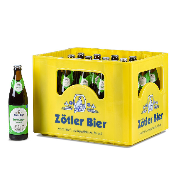 Zötler Hefe-Weißbier dunkel 20 x 0,5l