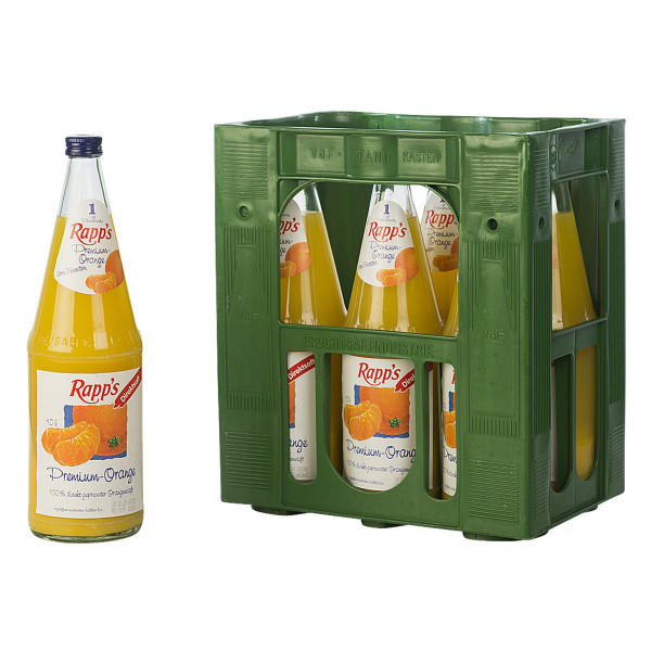 Rapp's Premium-Orange 6 x 1l