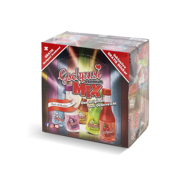 Gschpusi Premium Mix 25 x 0,02l - Schrottshammmer