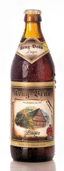 Krug-Bräu Lagerbier 20 x 0,5l