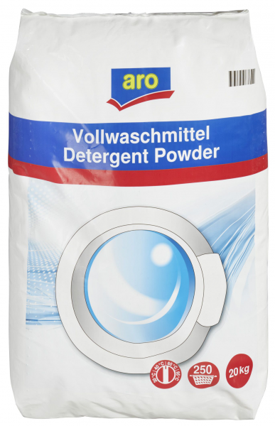 aro Professional Vollwaschmittel Pulver, 250 WL - 20 kg