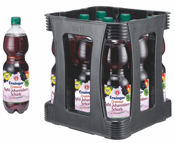 Ensinger Direktsaft Apfel-Johann PET 9 x 1l