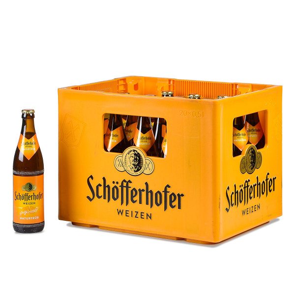 Schöfferhofer Weizen Naturtrüb 20 x 0,5l