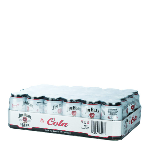 Jim Beam & Cola Mix 24 x 0,33l