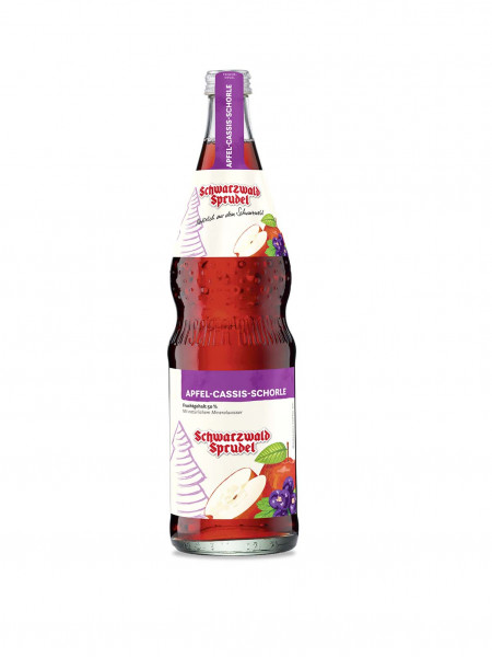 Schwarzwald-Sprudel Apfel-Cassis-Schorle 12 x 0,7l