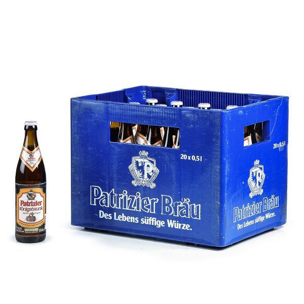 Patrizier Königstrunk Export Hell 20 x 0,5l