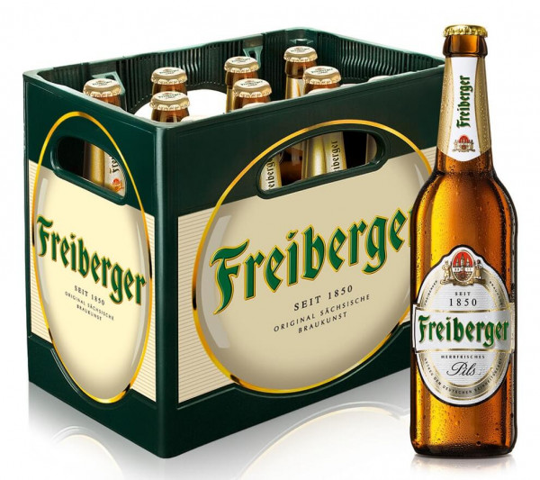 Freiberger Pils 11 x 0,5l