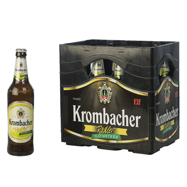 Krombacher Radler naturtrüb 11 x 0,5l