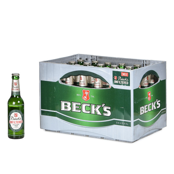 Becks Unfiltered Pils 6 x 0,33l