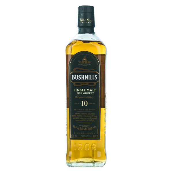 Bushmills 10 Jahre Single Malt Irish Whiskey 0,7l