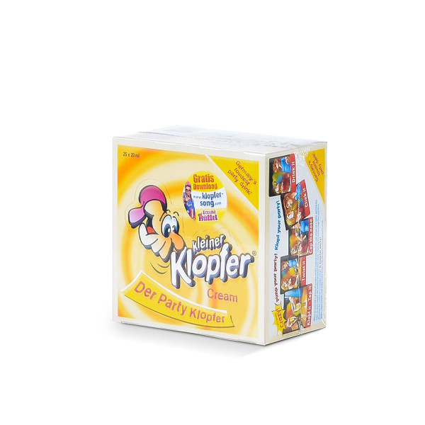 Kleiner Klopfer Cream 25 x 0,02l