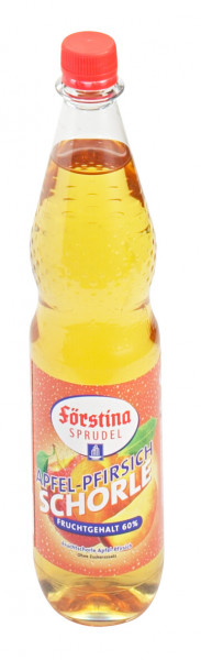 Förstina Apfel-Pfirsich-Schorle 12 x 0,75l