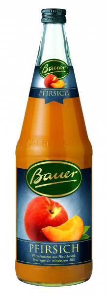 Bauer Pfirsichnektar 6 x 1l