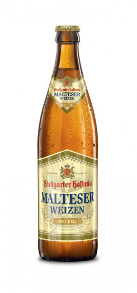 Stuttgarter Hofbräu Malteser Hefe Hell 20 x 0,5l