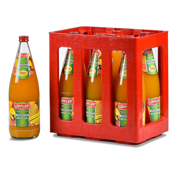 Löffler Multi-Vitamin-Saft 100% 6 x 1l