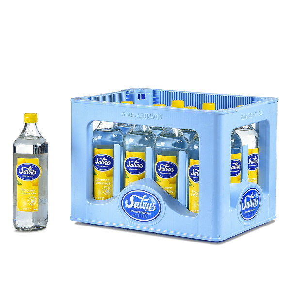 Salvus Zitronen-Limonade 12 x 0,75l