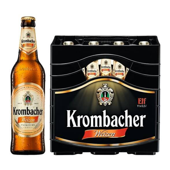 Krombacher Weizen 11 x 0,5l