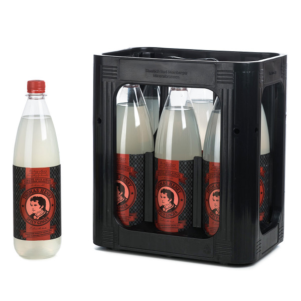 Thomas Henry Spicy Ginger in der 1l PET Flasche