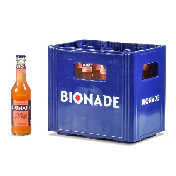 Bionade Naturtrübe Blutorange 12 x 0,33l