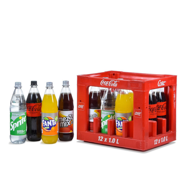 Coca-Cola Zero Mischkasten 12 x 1,0l