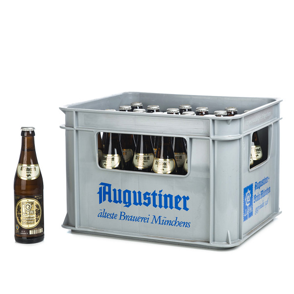 Augustiner Lagerbier Edelstoff in der 0,33l Glasflasche