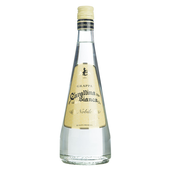 Grappa Nobile Cavallina Bianca Distelleria Zanin 0,7l