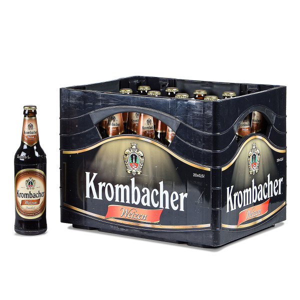 Krombacher Weizen Dunkel 20 x 0,5l