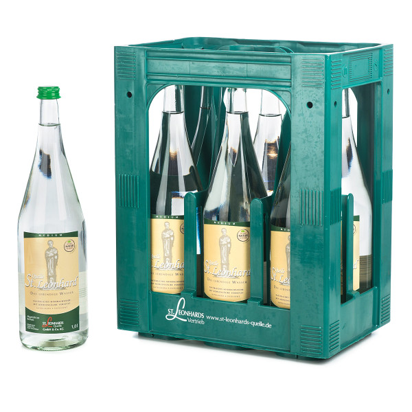 St. Leonhardsquellen Medium 6 x 1l